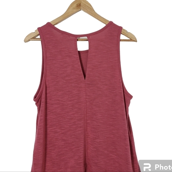 J CREW Drapey Tank Top with Silky Hem Women's Size M - Picture 9 of 15